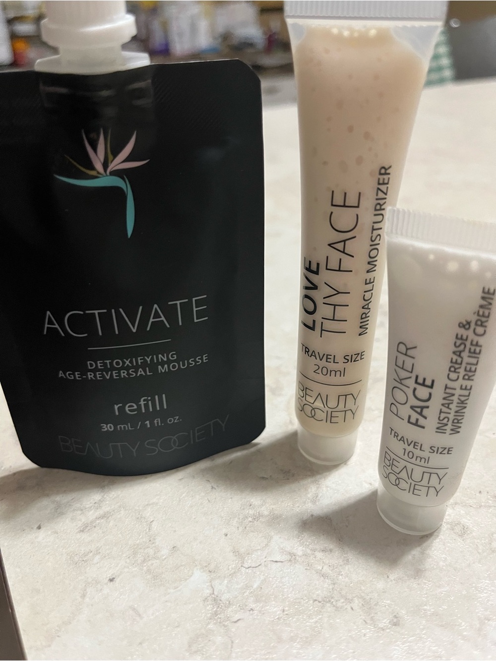 Beauty Society Activate Detoxifying Mousse Refill & Miracle Moisturizer - Black